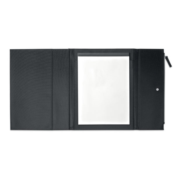 A4 size portfolio in microfiber-MO7174