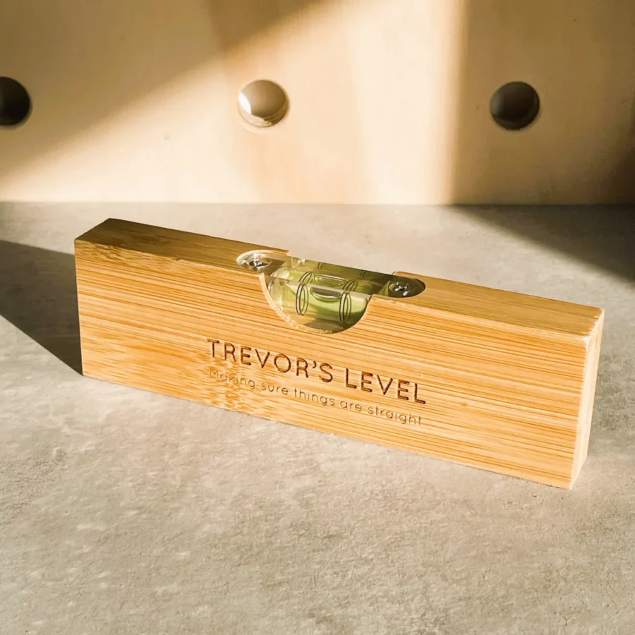 Buy Bamboo Spirit Level with Bottle Opener in Dubai UAE
