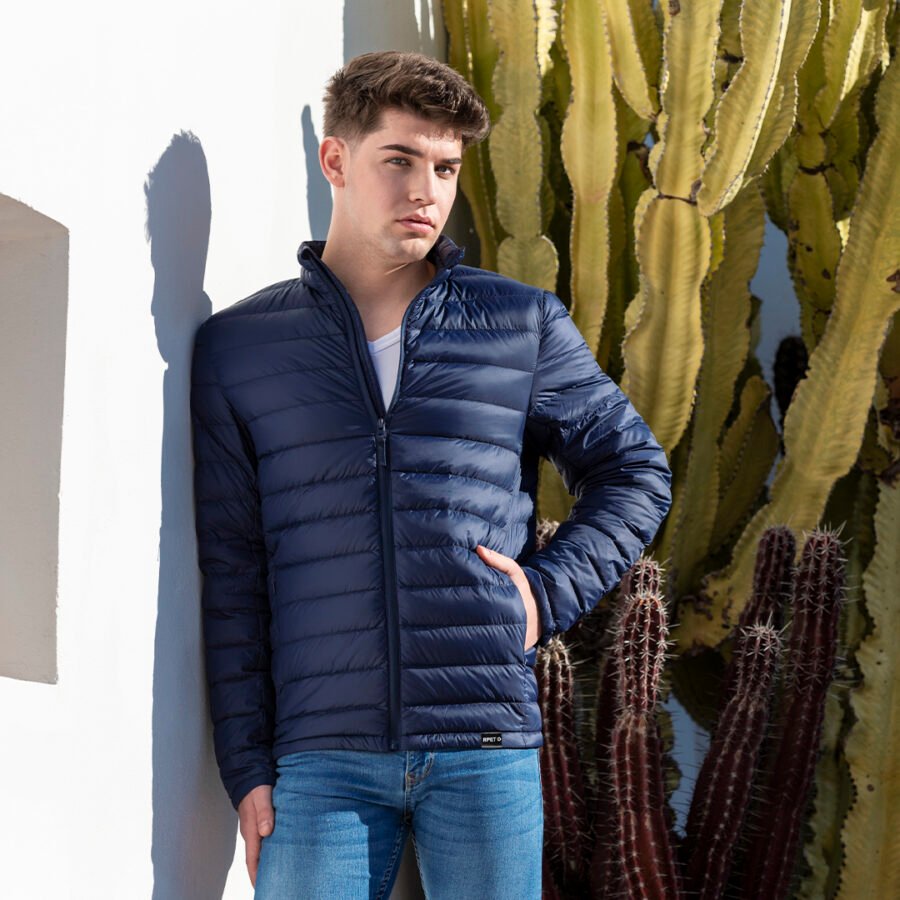 blue jacket