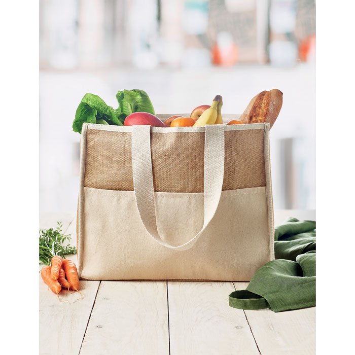 branded jute bag customised promotional bags Dubai