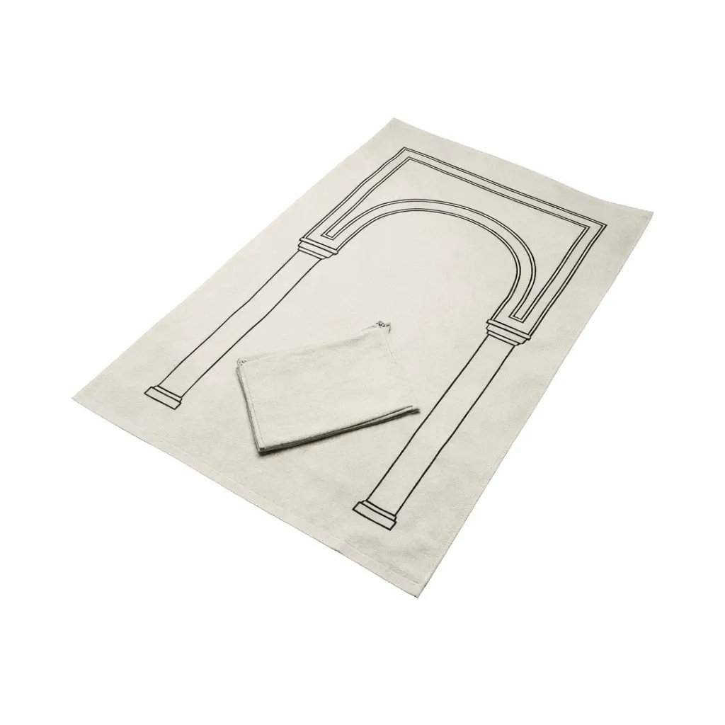 Safa Cotton Prayer Mat for Ramadan Gifting Safa Cotton Prayer Mat for Ramadan Corporate Gifting