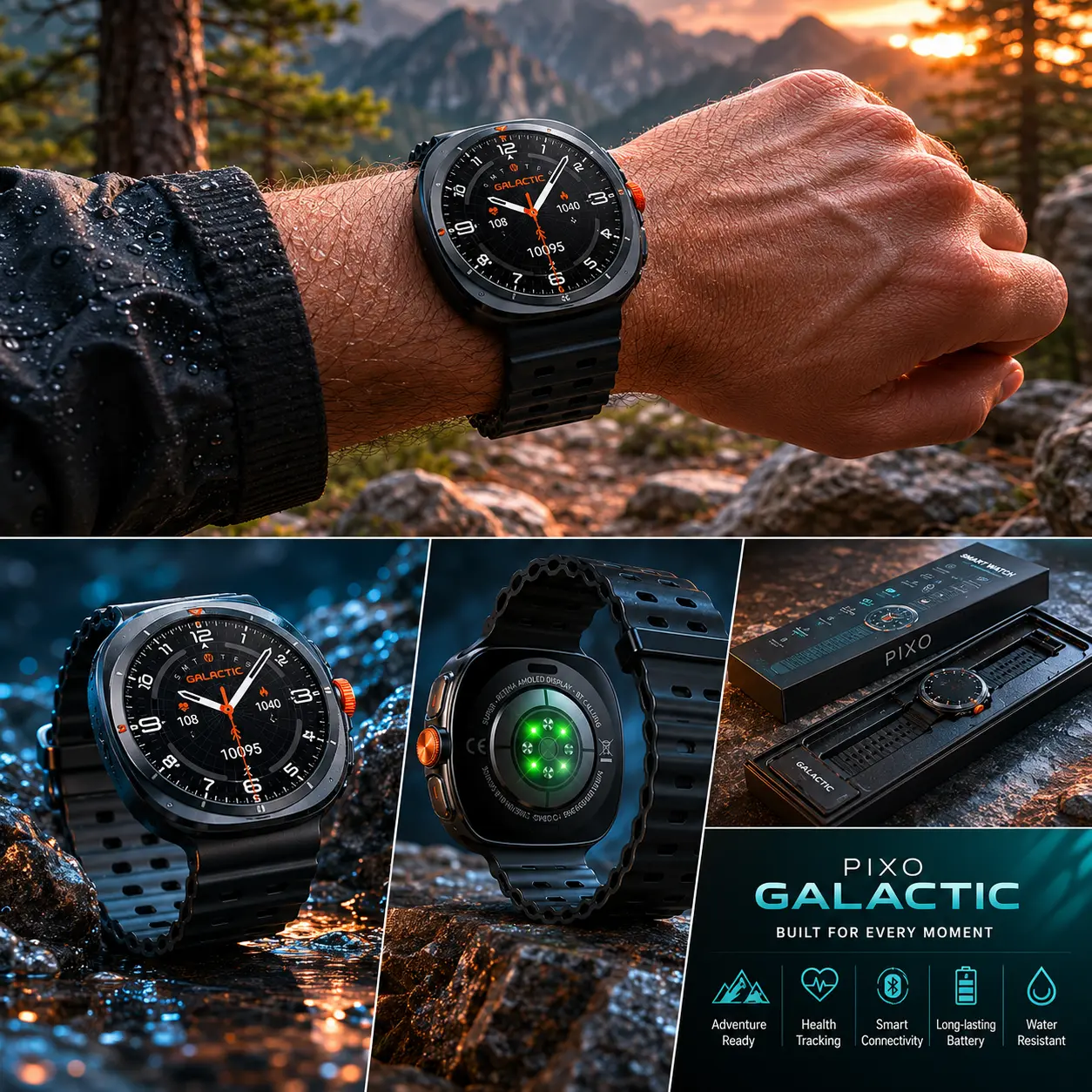PIXO GALACTIC Smart Watch
