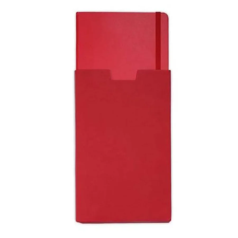 BARON - Santhome Expanded A5 Hard Cover Notebook - Red