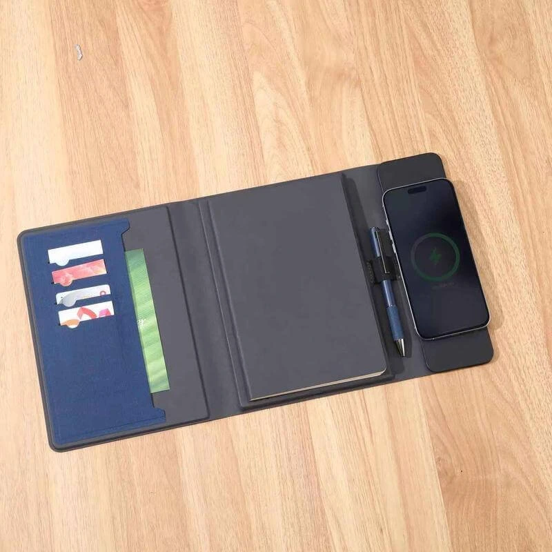 BERGMUND Santhome10000mAh Mag Wireless Powerbank Portfolio Navy