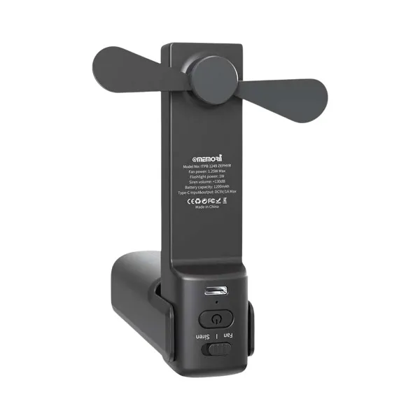 4-in-1 Fan PowerBank and Alarm - Guardian