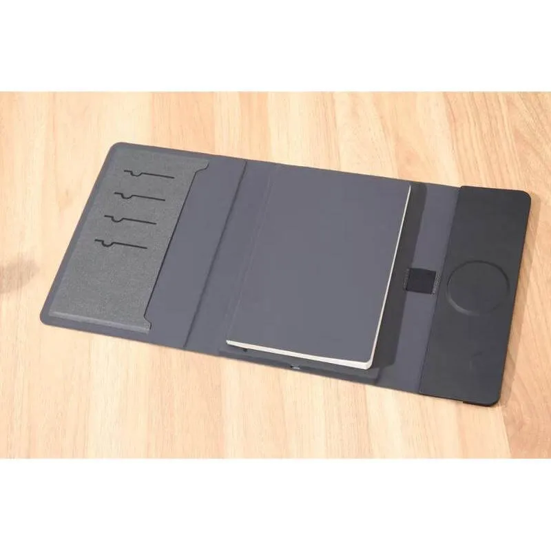 BERGMUND - Santhome 10000mAh Mag Wireless Powerbank Portfolio - Black