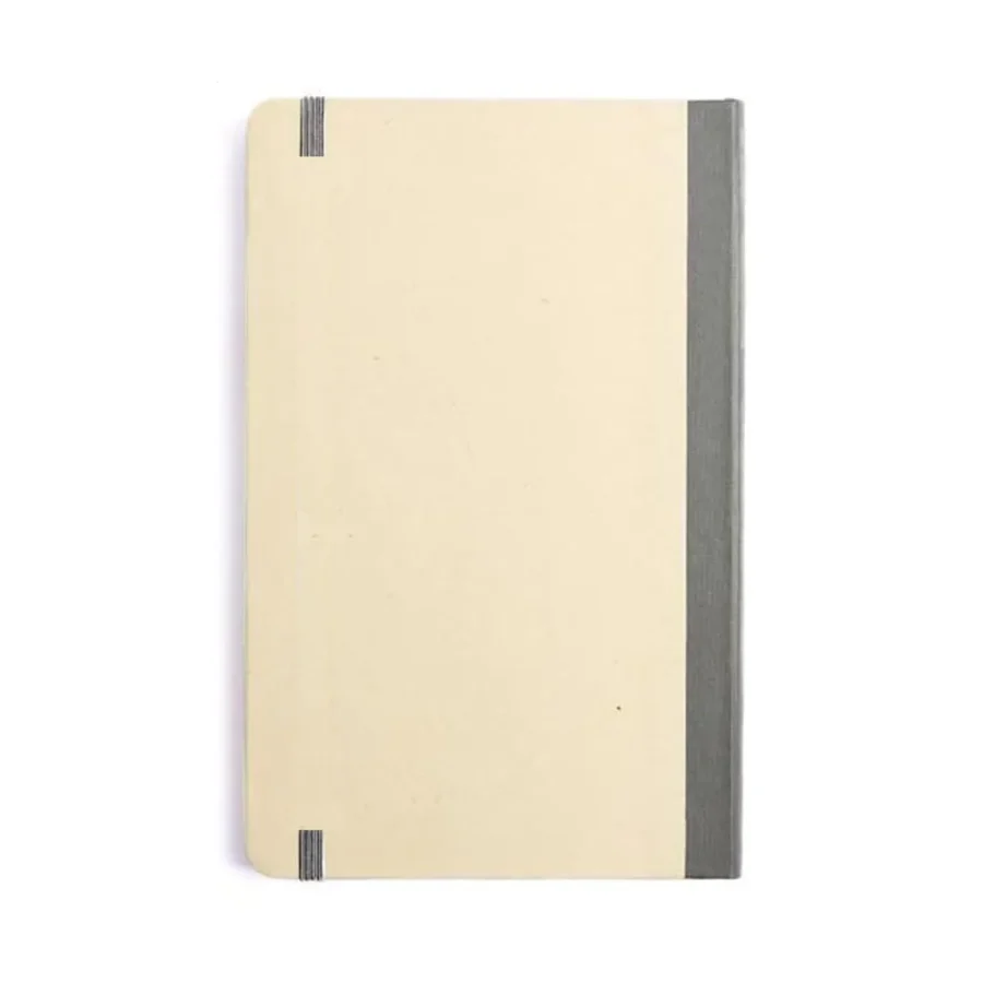 BUREN - eco-neutral Sugarcane Paper A5 Notebook - Grey